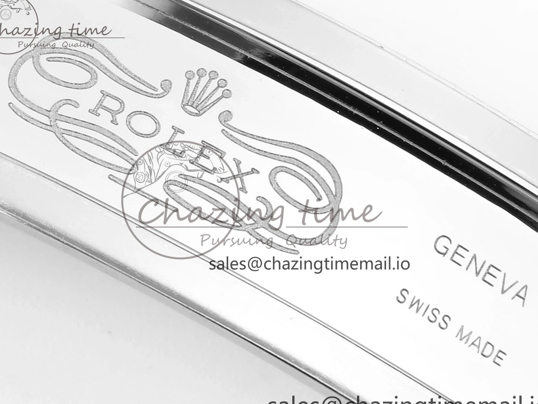 A3235 on Edition 36 126233 YG EWEF Marker Best DateJust Green Gray Bracelet Roman Dial Oyster SS 0212